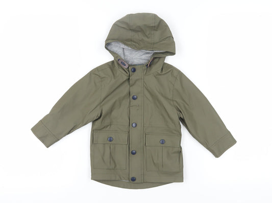 Urban Rascals Green Unisex Toddler Rain Coat 18-24 Months