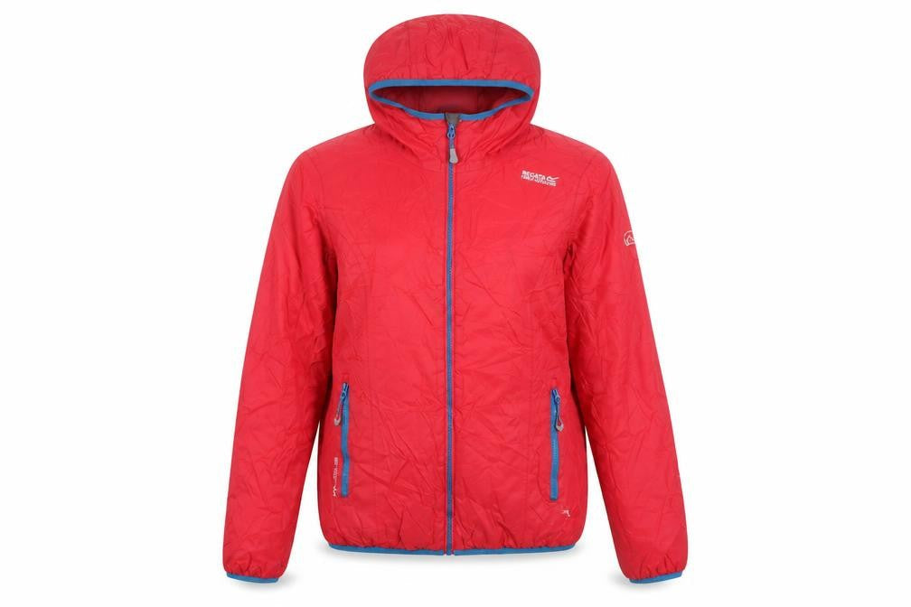 Regatta Women's Red Size 12 Puffer Jacket with Hood