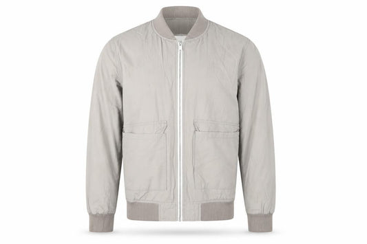 River Island Men's Beige Bomber Jacket S
