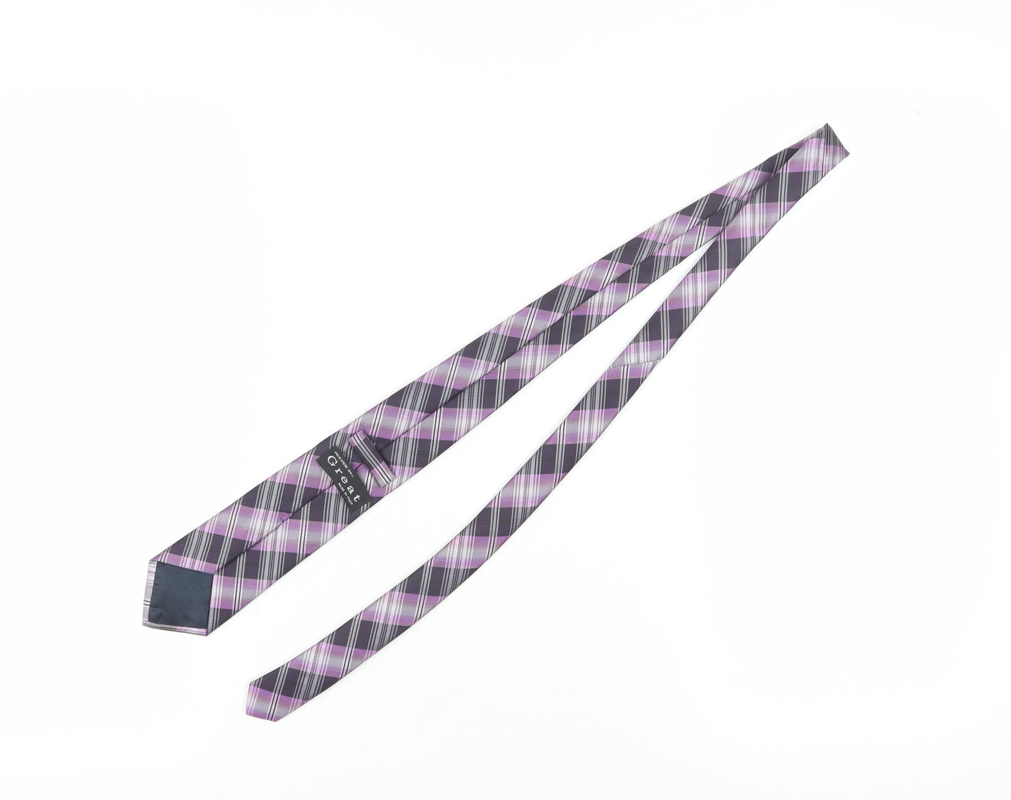 Great Men's Multicoloured Slim Tie