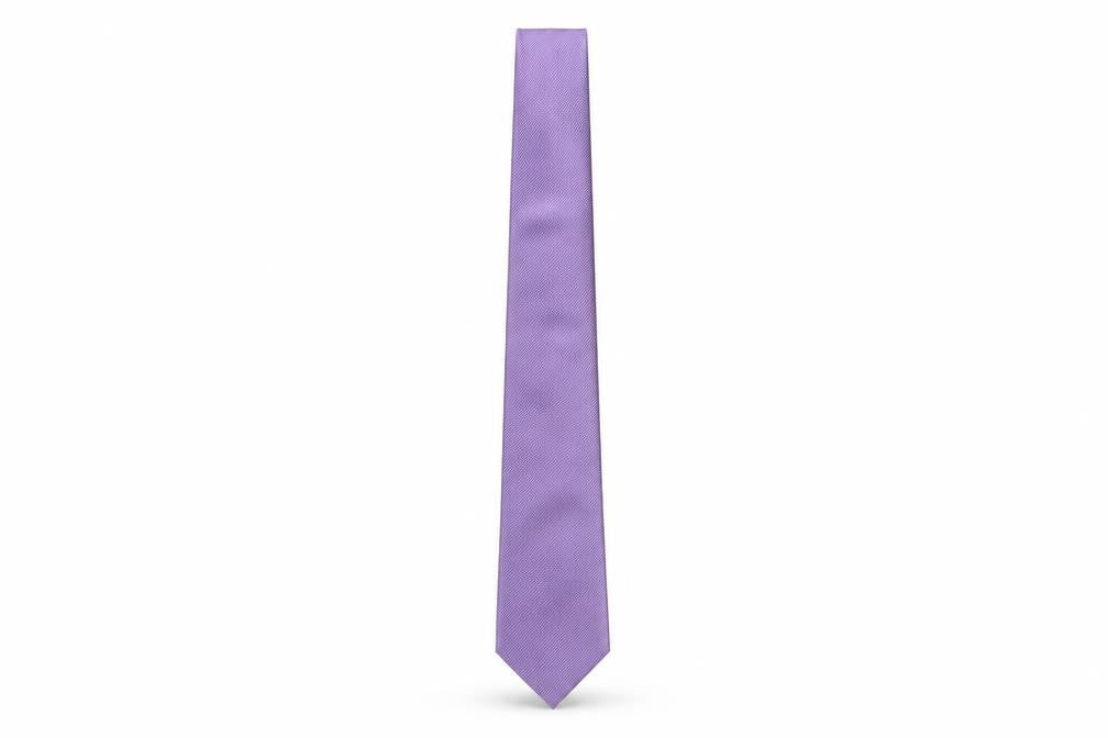 Marks & Spencer Men's Purple Silk Striped Tie
