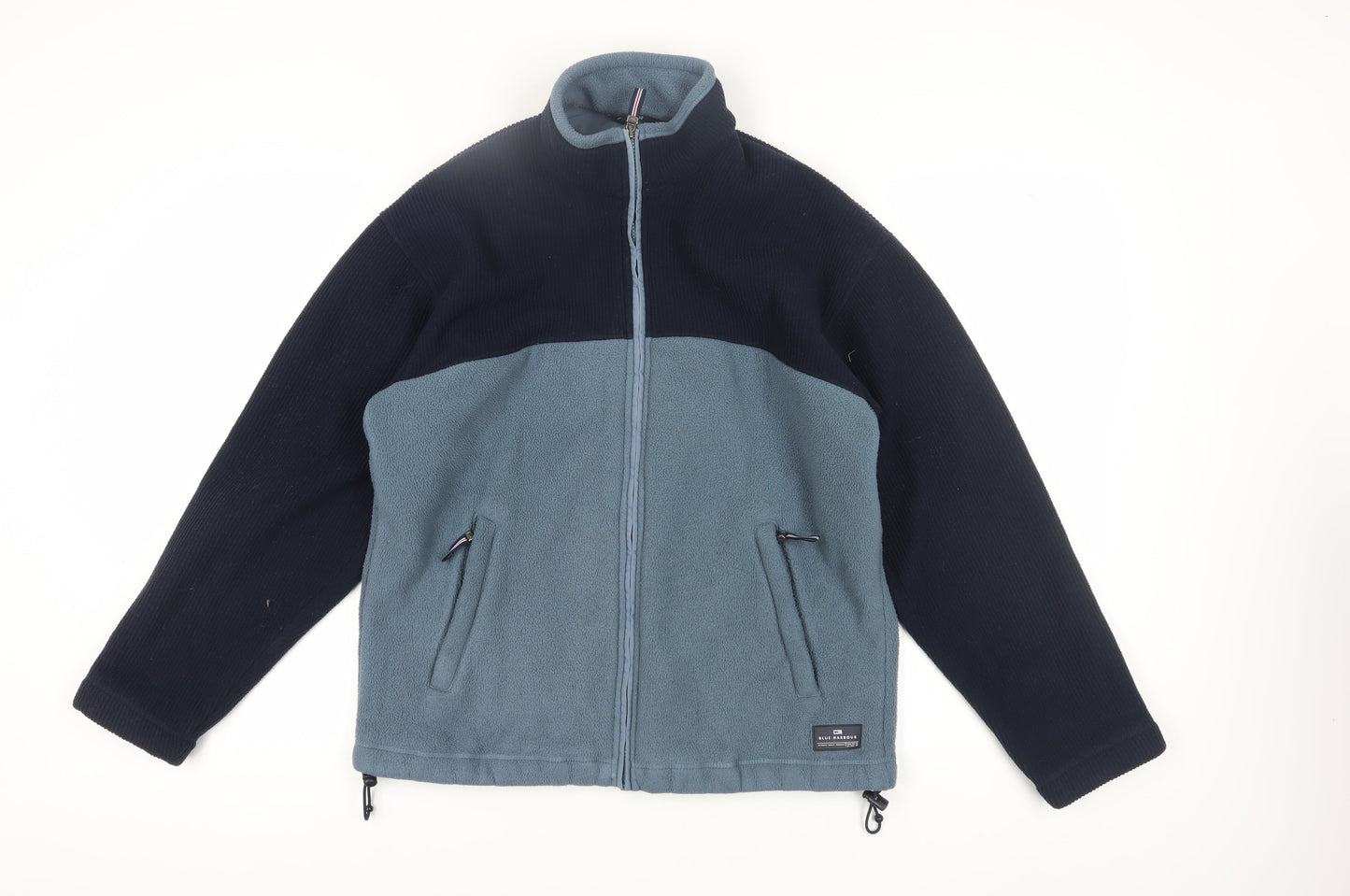 Marks and Spencer Men's Blue Fleece Jacket Size S