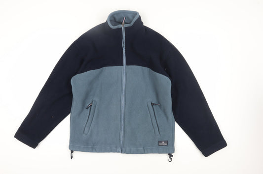 Marks and Spencer Men's Blue Fleece Jacket Size S