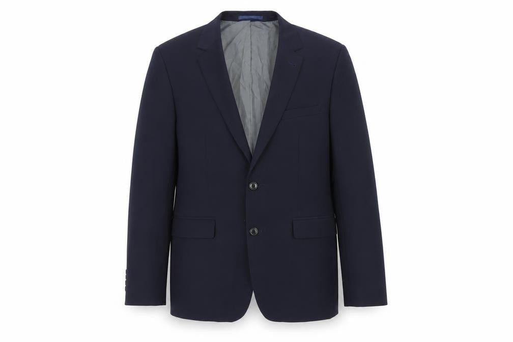 Burton Men's Blue Slim Suit Jacket 42 Regular Fit