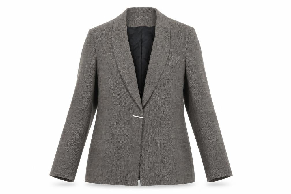 Minuet Women's Brown Wool Blend Suit Jacket Size 12