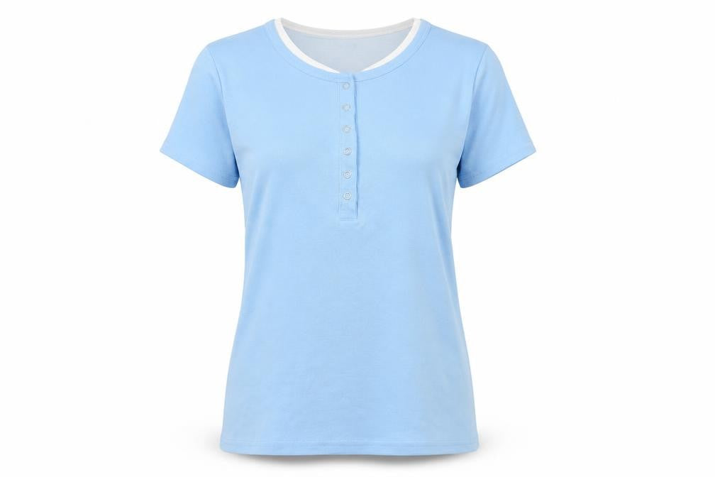 Bonmarché Women's Blue T-Shirt Size S Basic Style