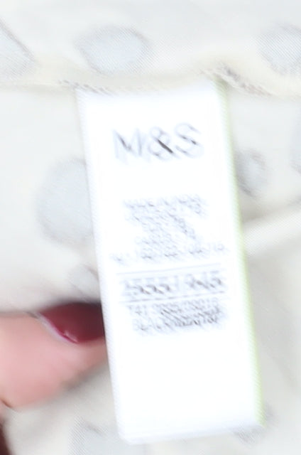 Marks and Spencer Women's Multicolour Crew Neck T-Shirt