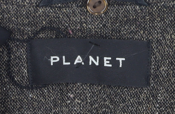Planet Women's Brown Single-Breasted Suit Jacket