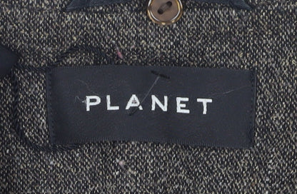 Planet Women's Brown Single-Breasted Suit Jacket
