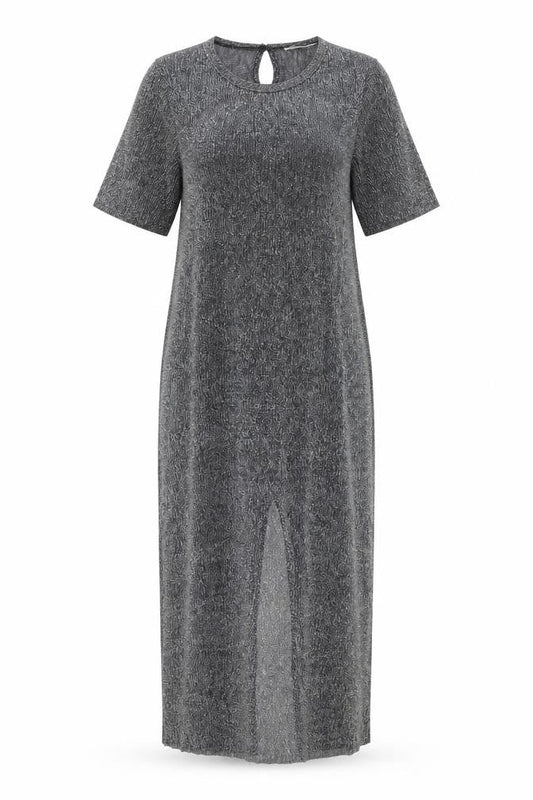 Mango Women's Silver Shift Dress XS Party