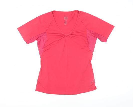 Quechua Women's Pink M Activewear T-Shirt