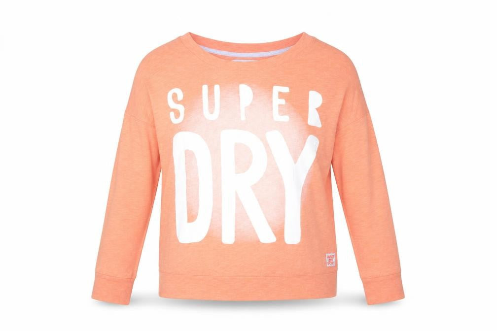 Superdry Women Orange XS Basic T-Shirt