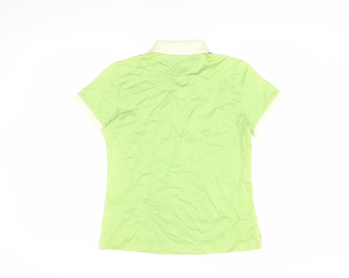 Clover by Bobby Jones Women's Green Polo, Medium