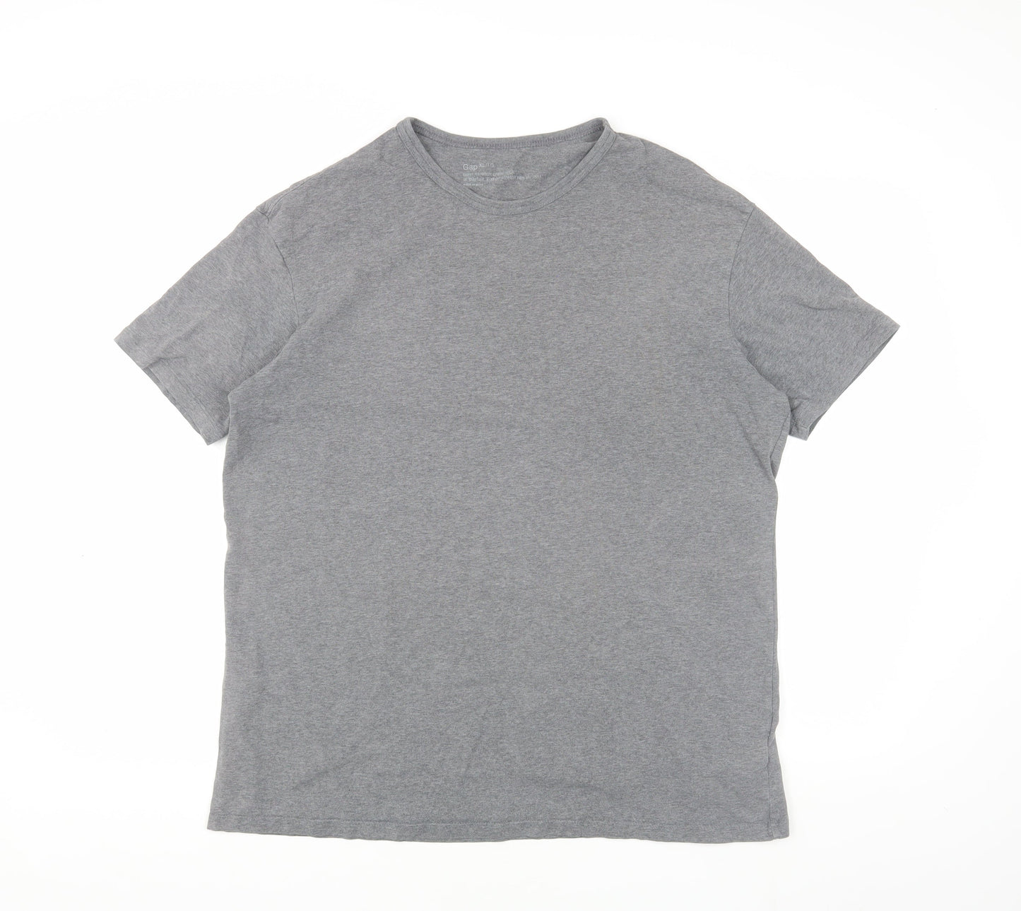 Gap Men's Grey XL Crew Neck T-Shirt, Short Sleeve
