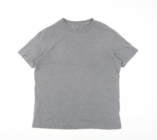 Gap Men's Grey XL Crew Neck T-Shirt, Short Sleeve