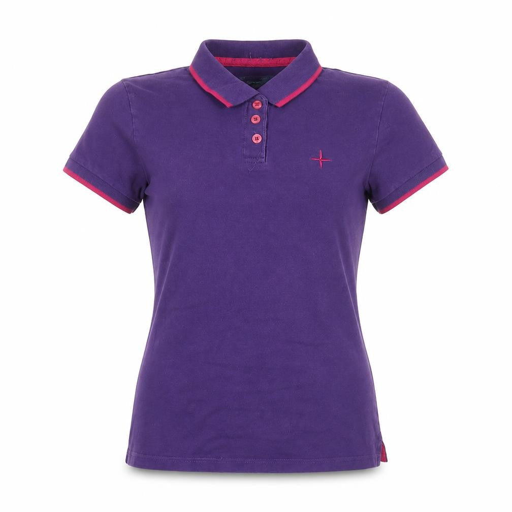 Mountain Warehouse Women's Purple Polo Shirt Size 8