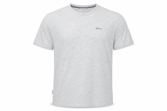 Slazenger Men's Grey Crew Neck T-Shirt Medium