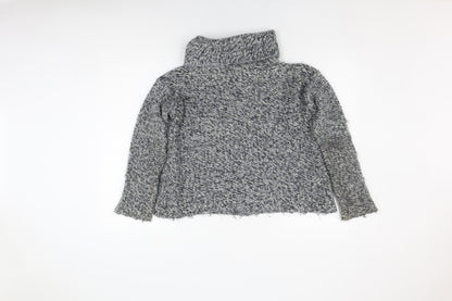 White Stuff Women's Grey Roll Neck Jumper M