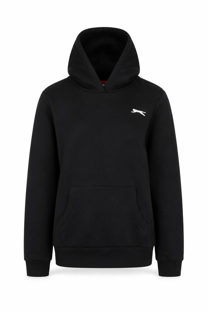 Slazenger Boys Black Pullover Hoodie, Size 11-12 Years