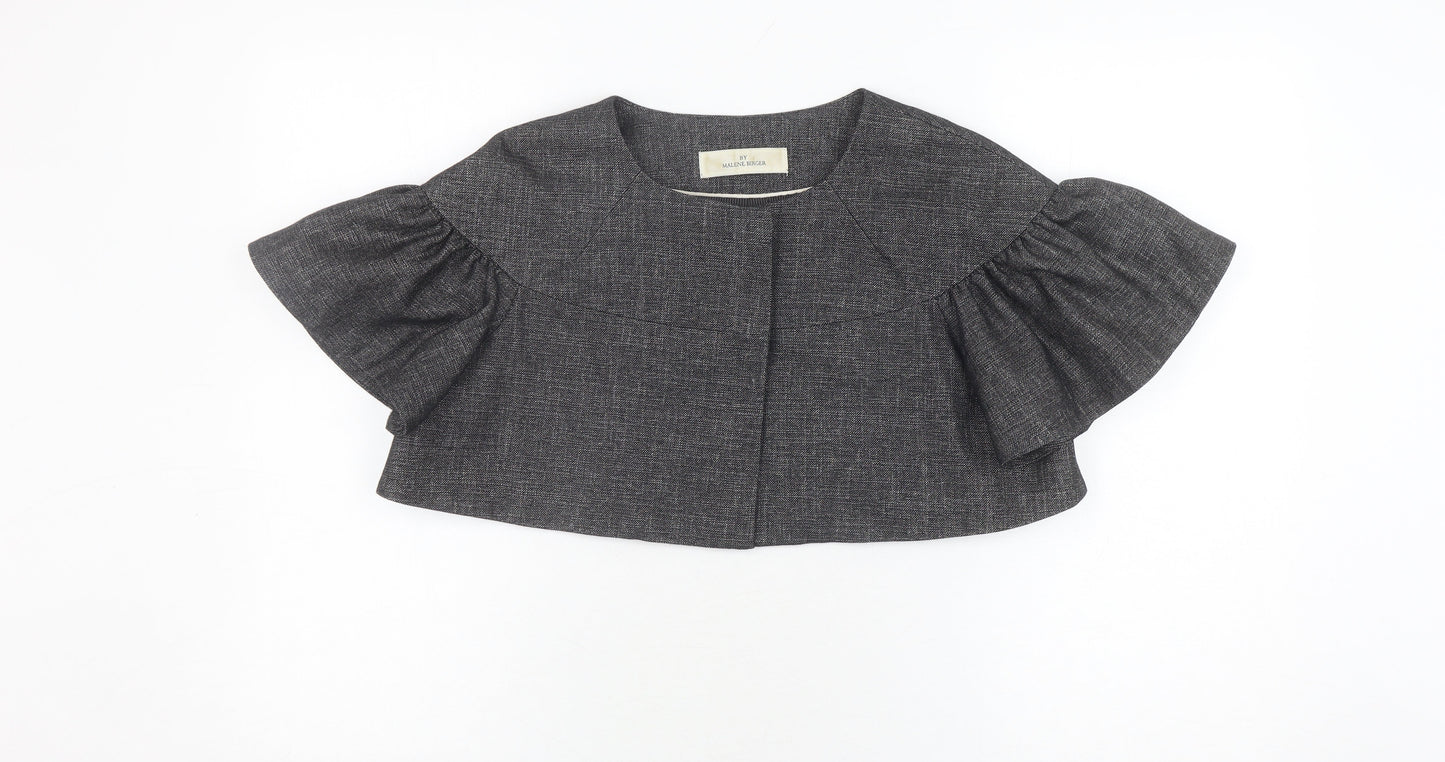 By Malene Birger Women's Black Cape Jacket Size 8