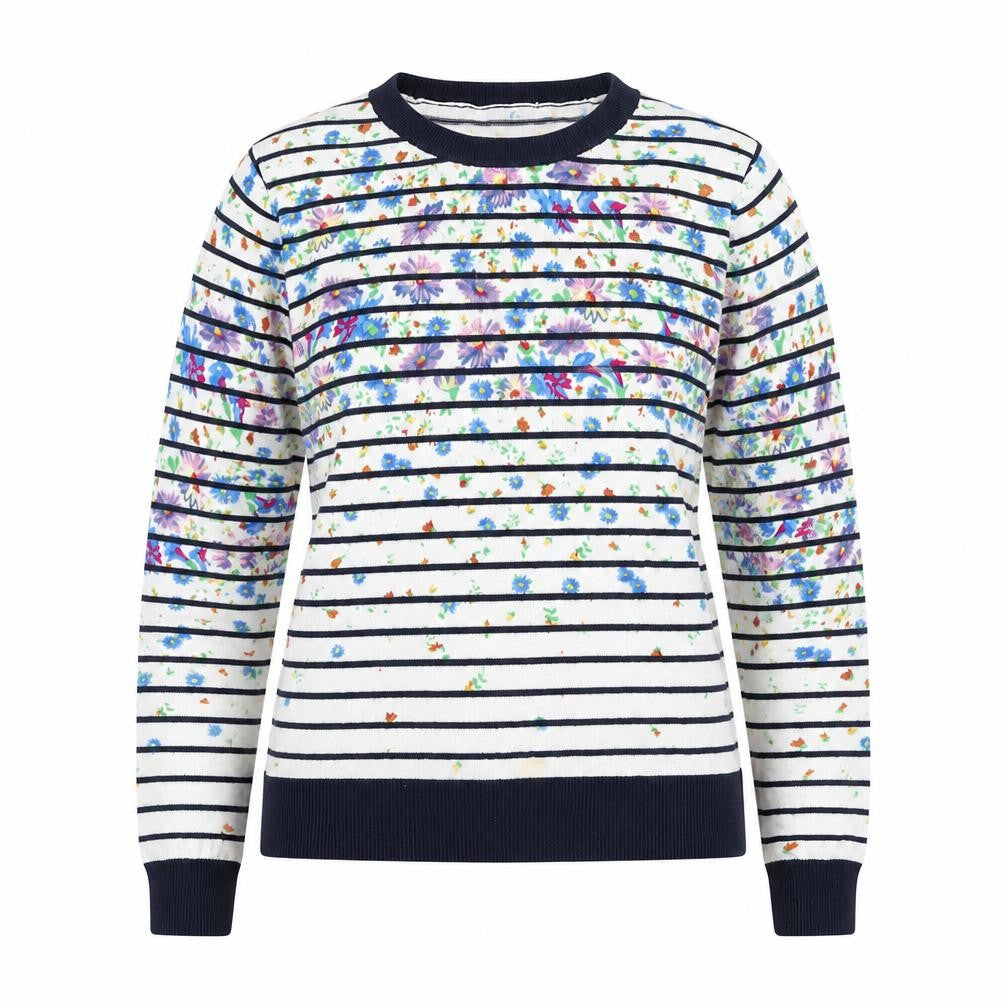 Oasis Women's Multicoloured Pullover, Size S, Casual Knit