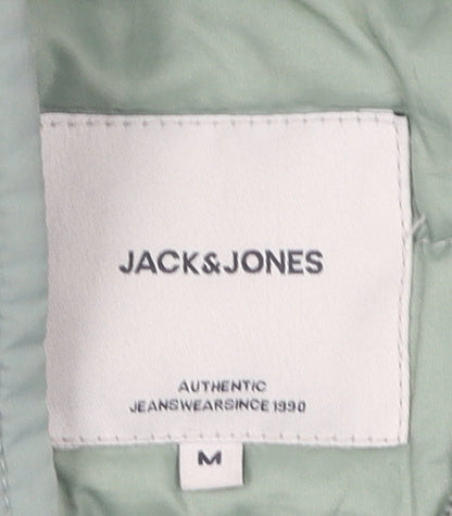 Jack Womens & Jones Green Puffer Jacket M