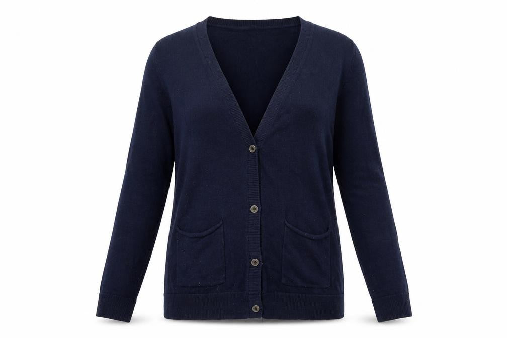 Gap Women's Blue Cardigan V-Neck S