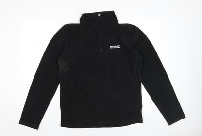 Regatta Men's Black 1/4 Zip Sweatshirt M