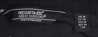 Regatta Men's Black 1/4 Zip Sweatshirt M