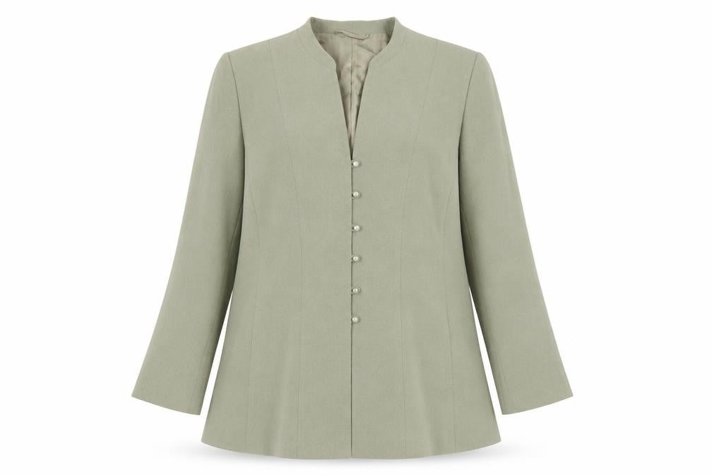 Viyella Women's Green Button Jacket Size 16