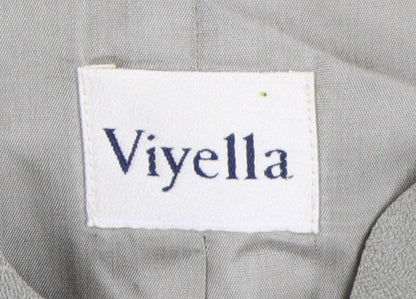 Viyella Women's Green Button Jacket Size 16