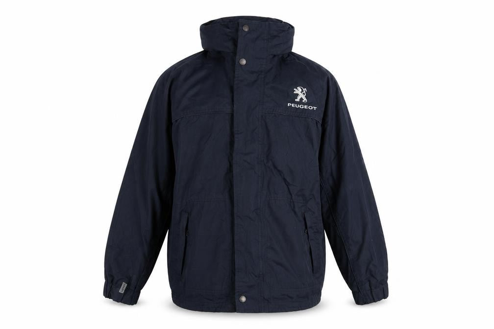 Regatta Men's Blue Hooded Rain Coat Jacket, M