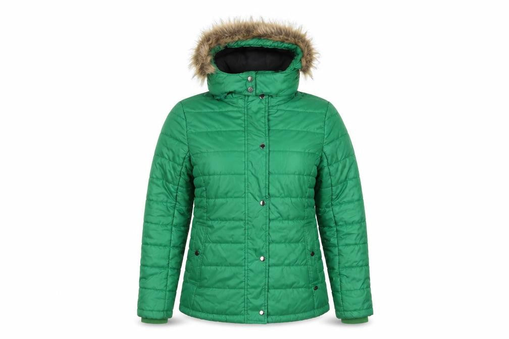 Lure Urban Women's Green Puffer Jacket L