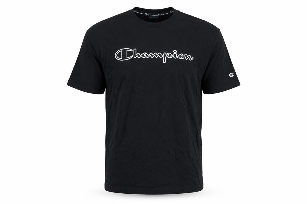 Champion Men's Black Medium Crew Neck T-Shirt