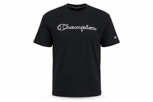 Champion Men's Black Medium Crew Neck T-Shirt