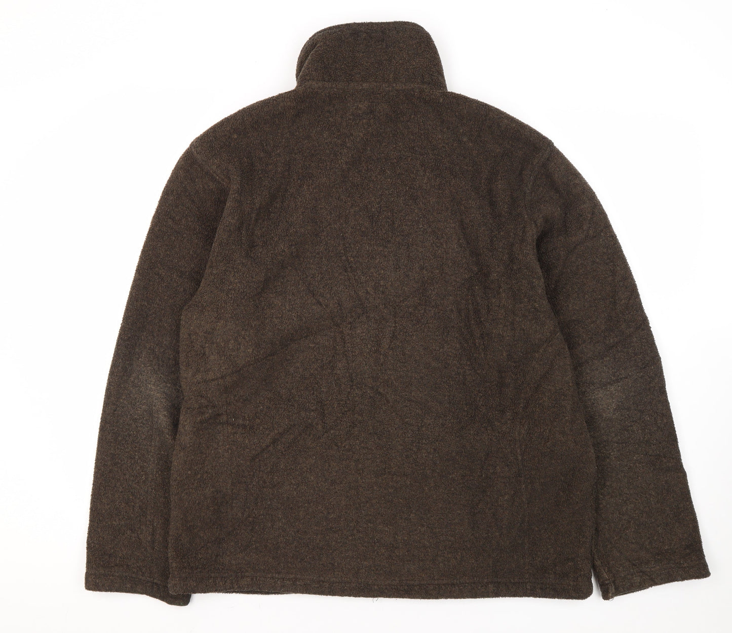 Thomas Nash Men's Brown Fleece Jacket Size S