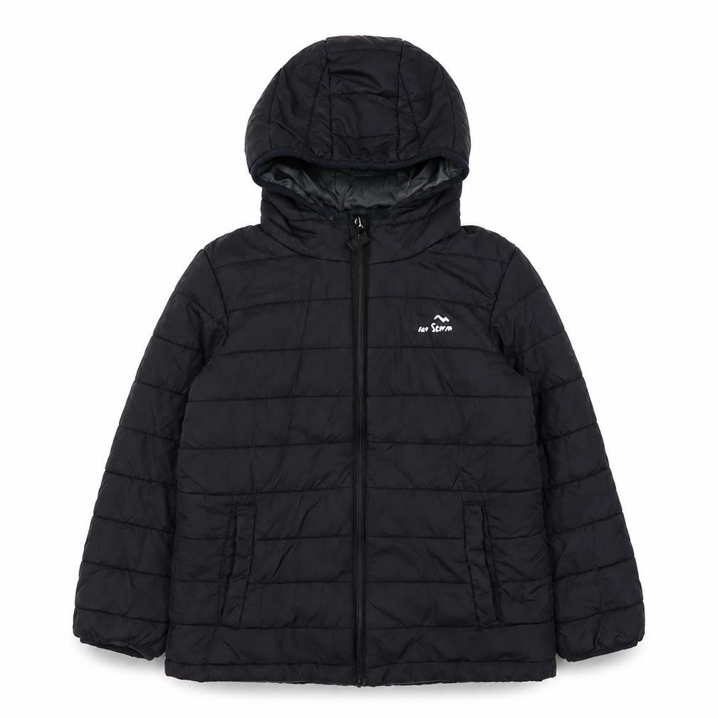 Peter Storm Boys Black Puffer Jacket 7-8 Years
