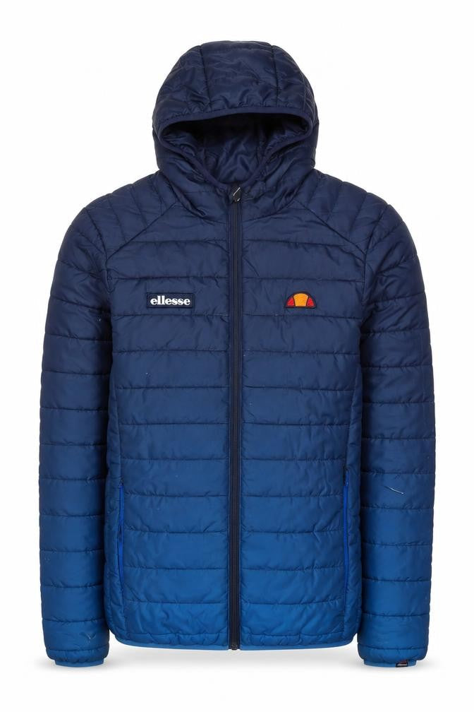Ellesse Men's Blue XS Puffer Jacket with Hood