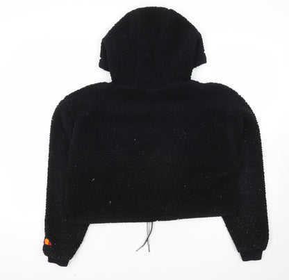 Back view of Ellesse Women's Black Pullover Hoodie, size 6