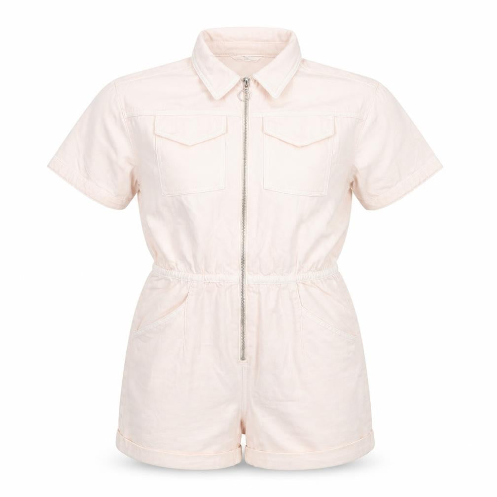 Marks & Spencer Girls Pink Jumpsuit 13-14 Years Short Sleeve