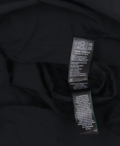 Marks & Spencer Womens Black Athletic Shorts