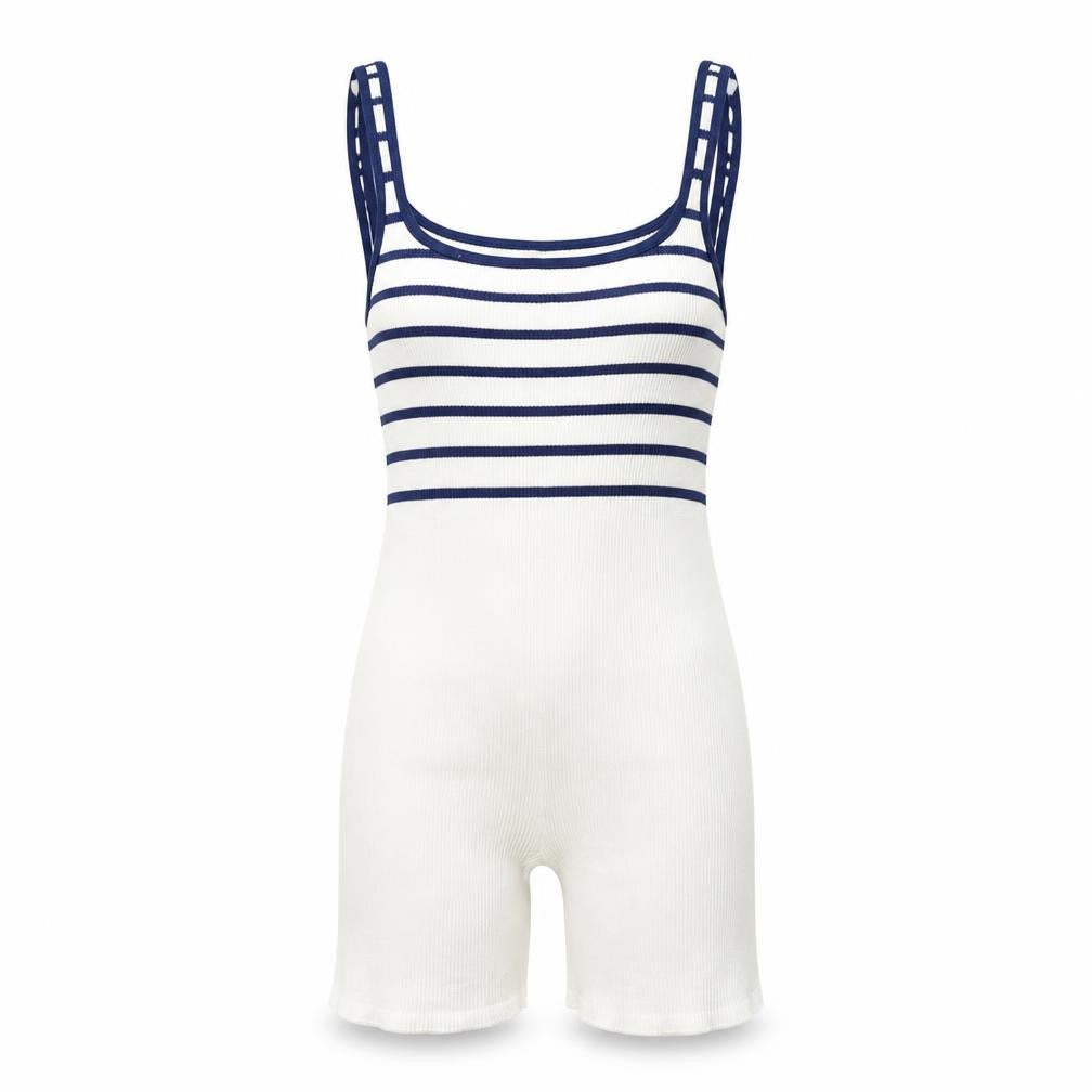 ZARA Women's Striped Sleeveless Jumpsuit XS