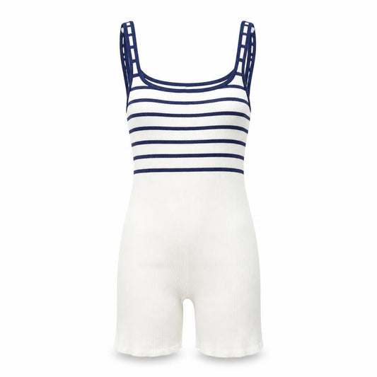 Zara Women's Striped Sleeveless Jumpsuit XS