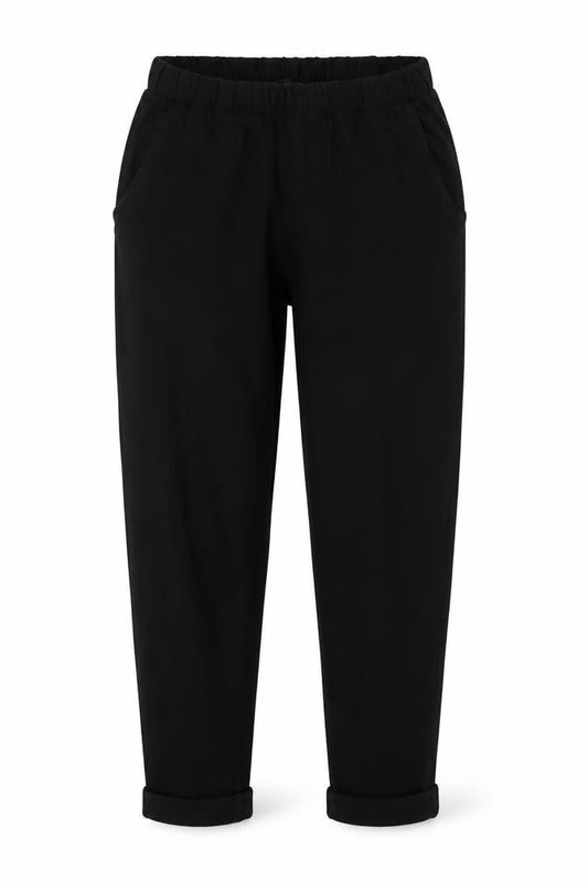 Divided Women's Black Cotton Trousers S Casual
