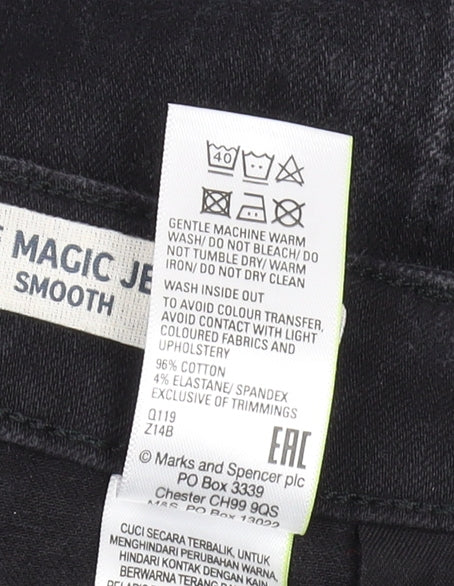 Marks and Spencer Women's Black Skinny Jeans Size 8