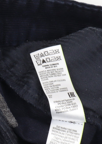 Marks & Spencer Men's Black Trousers, Size 36 Regular