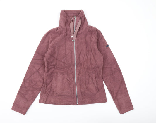 Regatta Women's Pink Full Zip Hoodie Size 10