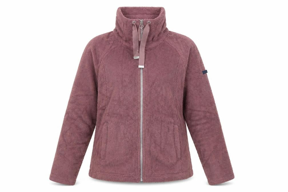 Regatta Women's Pink Full Zip Hoodie Size 10