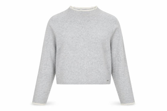 Hollister Women's Grey Pullover Jumper, Size S