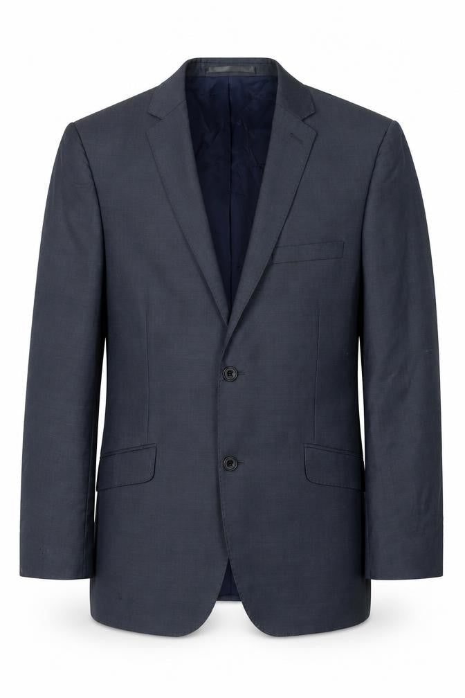 Paul Costelloe Men's Blue Blazer, 38, Single-Breasted